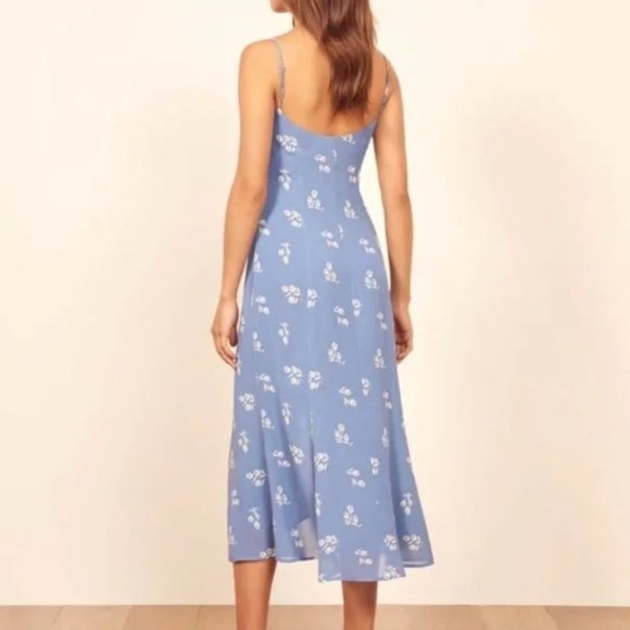 Reformation Cybill Dress in Verona - Worn once - size 0 - Picture 3 of 3